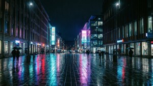 Neon Sundsvall Night