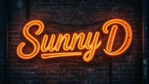 Neon Sunny D Sign