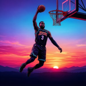 Neon Sunset Dunk
