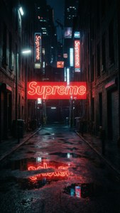 Neon Supreme Alley