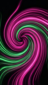 Neon Swirls Rave