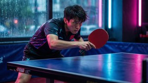 Neon Table Tennis