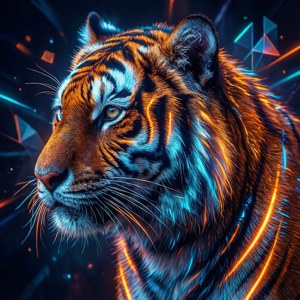 Neon Tiger