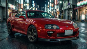 Neon Tokyo Supra