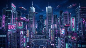 Neon Tokyo Y2K