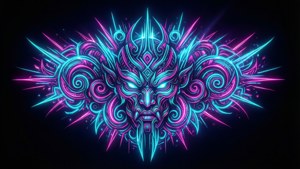 Neon Tribal Glow