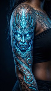 Neon Tribal Sleeve