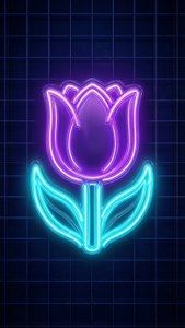 Neon Tulip