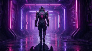 Neon Tunnel Escape
