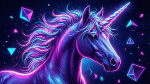 Neon Unicorn