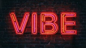 Neon Vibe Sign