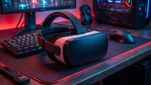 Neon VR Gaming Setup