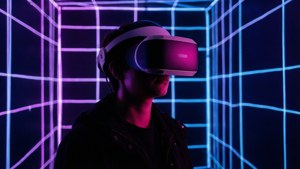 Neon VR Silhouette