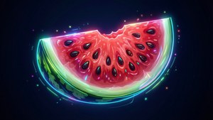 Neon Watermelon Glow