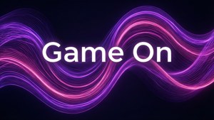 Neon Wave Game On