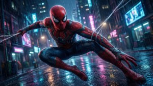 Neon Web Swinger