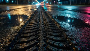 Neon Wet Asphalt