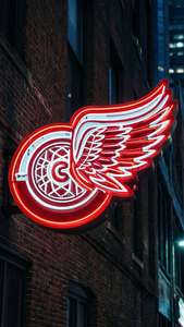Neon Wings Sign