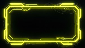 Neon Yellow Glow