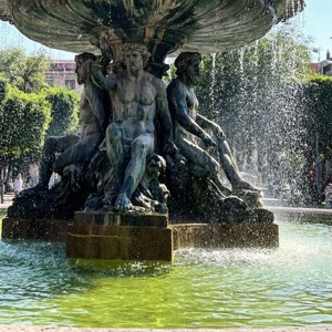 Neptune Fountain Detail