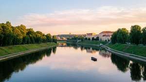 Neris River Golden Hour