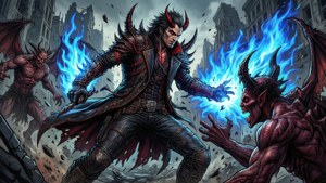 Nero Demon Battle