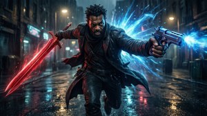 Nero's Cyberpunk Fury