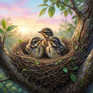 Nestling Chicks