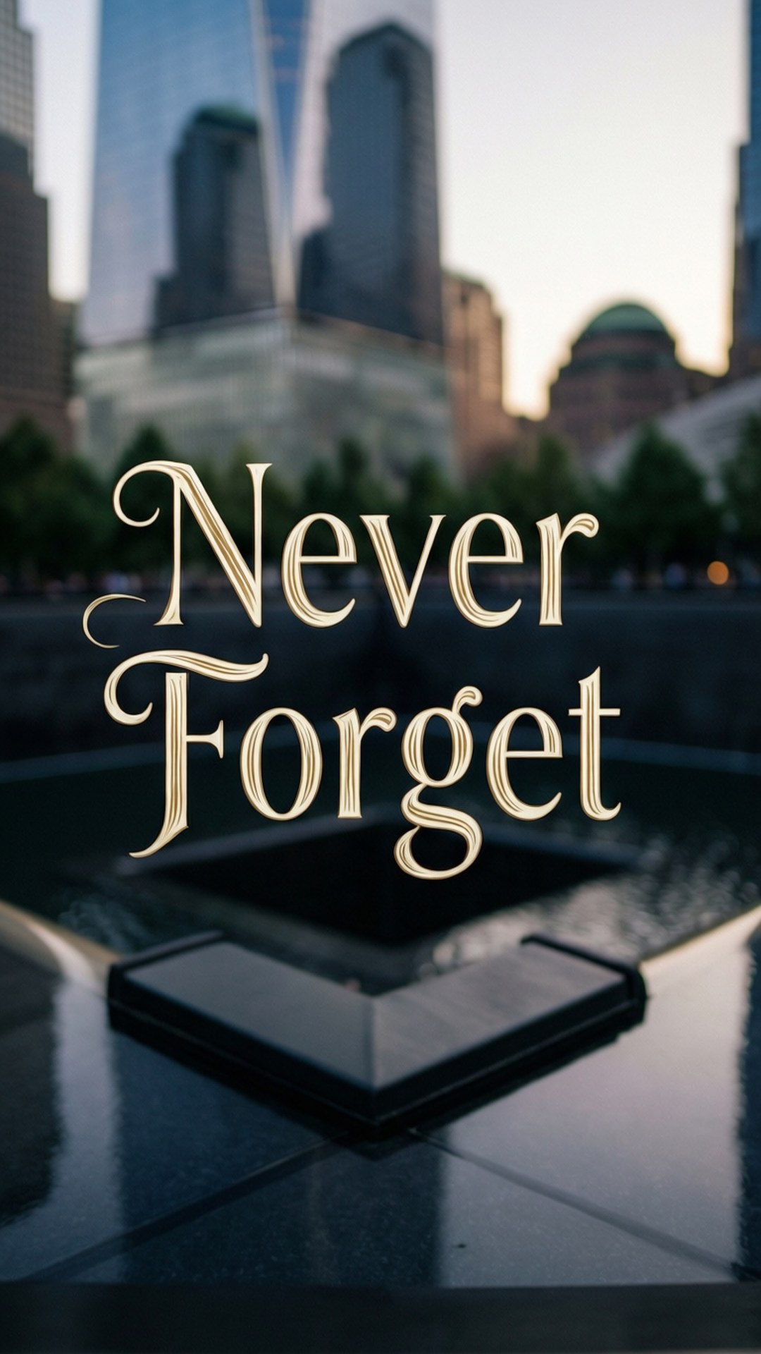 Never Forget Typography by Wallpapers.art Studio