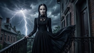 Nevermore Balcony Storm
