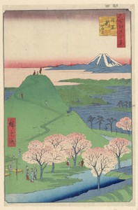 New Fuji, Meguro (meguro, Shin-Fuji) From the Series One Hundred Famous views of Edo