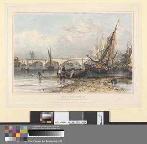New London Bridge from Billingsgate (low water)