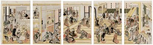 New Year's Day at Ogi-ya brothel