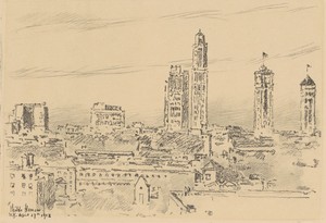 New York Sky Line, Light Buildings