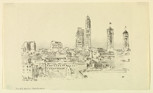 New York Skyline – Light Buildings