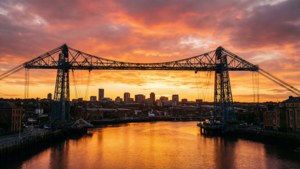 Newport Sunset Panorama