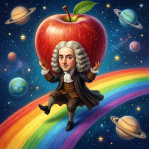 Newton's Rainbow Ride