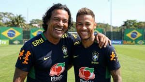 Neymar and Ronaldinho