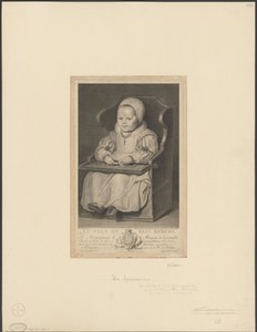 Nicolaas Rubens in de kinderstoel