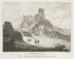 Nieder-oesterreich, Die Ruinen des Schlosses