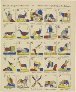 Nieuw letterspel voor kinderen / Nouveau jeu d'alphabet pour les enfants