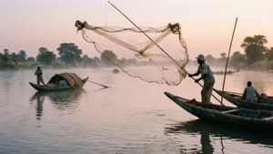 Niger River Fishermen