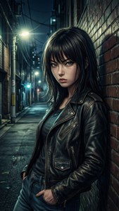 Night Alley Glare