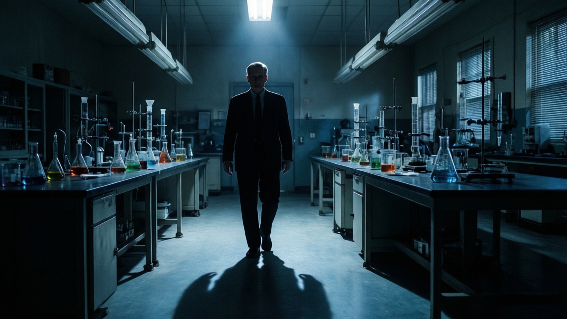 Night at the Lab by Wallpapers.art Studio