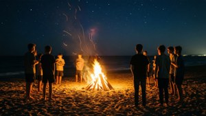 Night Bonfire