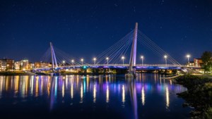 Night Bridge Glow