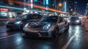 Night Car Chase