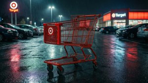 Night Cart in Rain
