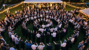 Night Celebration Aerial