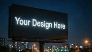 Night City Billboard